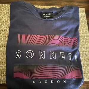Sonneti Navy Graphic T-Shirt, “London”
